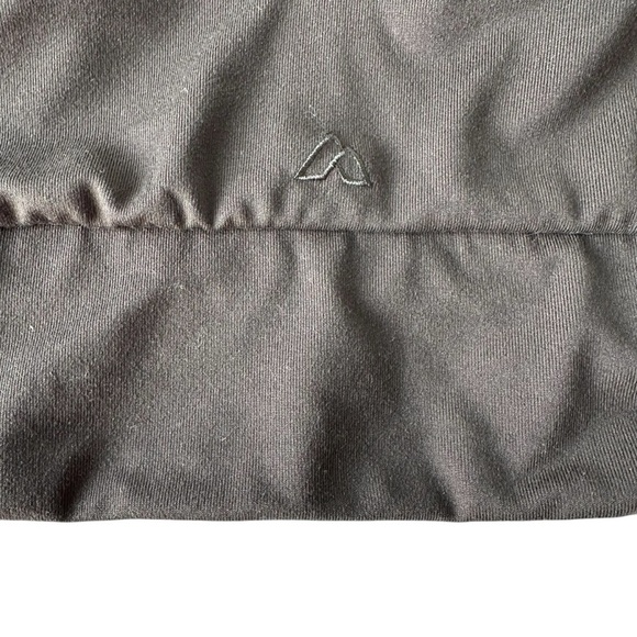 Alpine Design Women's Black Strappy Bralette Sports Bra, Large - Picture 4 of 7